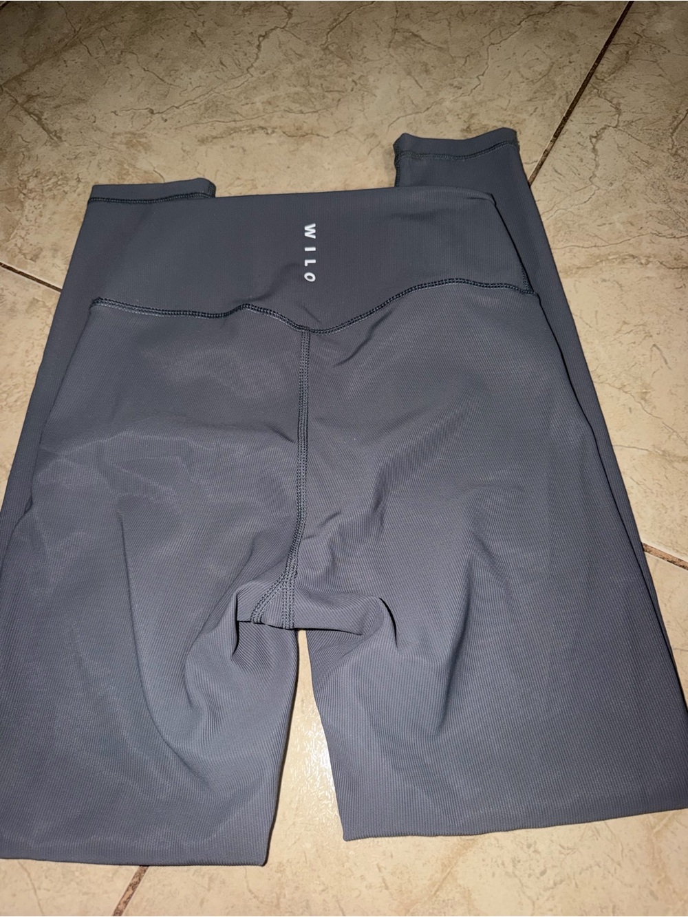 WILO High-Waisted Gray leggings